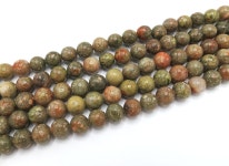 Unakite Jasper Beads Round Natural Gemstone Loose Beads Sold by Strand 4mm 6mm 8mm 10mm 12mm - Etsy