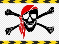 Skull and Crossbones Svg Pirate Skull Clipart Cut Files for - Etsy