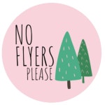 No Flyers Please Mailbox Sticker - Etsy Canada No Flyers Please  Mailbox Sticker - Etsy Canada