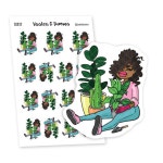 Indoor Plants Planner Stickers Nia S0832/S0846 Cactus - Etsy
