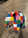 Elmer Patchwork Elephant Plush David Mckee Crocodile Creek | Etsy