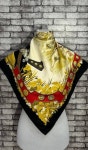 Free Shipping Authentic Hermes le Debuche Silk Scarf 34x35 H9336 - Etsy