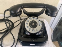Antique Telephone SIEMENS -W-28- Iron and Bakelite Year.11/ 1934. - Etsy