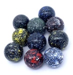 12mm approximately galaxy Pack 10 Peewee Glass - Etsy