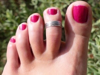 Silver Ring for Woman Silver Toe Ring Toe Ring for Woman - Etsy
