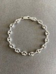 Sterling Silver Pop Marine Chain Bracelet Sterling Silver - Etsy