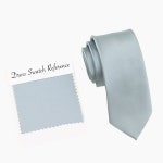 Wedding Tie, Mens Ties, Vintage Mens Tie, Dusty Blue Bow Tie, Groomsmen Tie, Dustyblue Dress Tie, Pocket Square Tie, A1019 - Etsy
