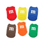 Pop Culture Dog Shirt M&M Dog Tee Cute Dog Tank Dog Shirt for - Etsy