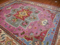 9 X 12 Vintage Design Top Quality Indo Serapi Area Rug - Etsy