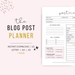 Blog Post Planner Blog Post Blog Planner Blogging - Etsy Blog Post Planner  Blog Post  Blog Planner  Blogging  - Etsy