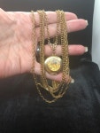 Citation Four Strand Locket Necklace J1067 | Etsy
