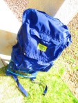 High Trails External Frame Aluminum Backpack Blue Clean Japan | Etsy