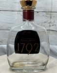 1792 Small Batch Heavy Glass Bourbon Bottle Excellent Condition - Etsy