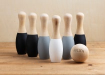 Kids Bowling Set Wood Toys Montessori Toy Wooden Bowling - Etsy