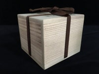 H1275 Japanese Wooden Storage Box Vintage Signed Ribbon KANJI Interior - Etsy