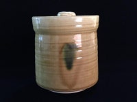 H0617 Japanese Pottery Water Pot MIZUSASHI Vintage Signed Lidded Tea Ceremony - Etsy