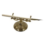 3-1/2 Ornate Solid Polished Brass Writing Pen Holder With Bone Handle Nib Pen- Antique Vintage Style - Etsy