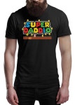 New Super Daddio T-shirt Mens Fathers Day Gift Tee Shirt Top Daddy Dad - Etsy