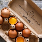 Egg Cartons Stamps Egg Carton Label Chicken Coop Chicken - Etsy