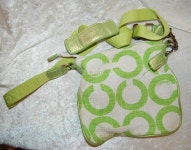 Vintage Coach No. G0894-41992 Lime Green Purse Crossbody - Etsy