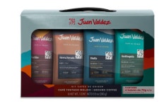 Juan Valdez Coffee of Origin Colombian Ground Coffee Kit X 4 Sachets 280 G Coffee Sampler Gift Specialty Coffee Lover Gift Box 4... 