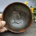 Vintage Bronze Carved Fish Bowl , Personality Home Office Decoration, Handicraft Gifts D00205 - Etsy