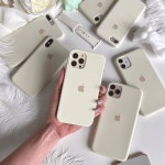 28 Colors Solid Color Iphone 14 13 12 11 Case Silicone Cases - Etsy