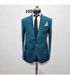 Man 2 Pc Suit With Shirt in Purple and Teal Color - Etsy