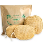 100% Natural Loofah Exfoliating Pad 4 Pack Loofah Body - Etsy 100% Natural Loofah Exfoliating Pad 4 Pack  Loofah Body - Etsy