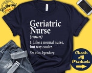 Geriatric Nurse Shirt Geriatric Nurse Gift Elderly Nurse Gerontological Nurse Gerontological Shirt Tank Hoodie A0507 - Etsy