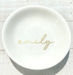 Personalized Ring Dish, Bridesmaid Gift, Mr Mrs Gift, Anniversary Gift, Engagement Gift, Wedding Ring Holder, Trinket Tray... 
