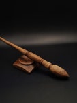 Support Spindle Set: Walnut Goddess Spindle (28 Cm / 11.02 In, 28 G / 0.99 Oz) With Walnut Support Bowl - Etsy