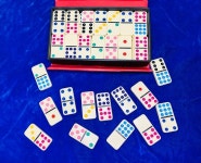 Vintage Rainbow Game Dominos. | Etsy