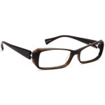 Alain Mikli Womens Eyeglasses A0480 14 Olive Brown Rectangular Frame 5516 133 Handmade - Etsy