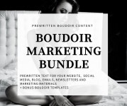 Boudoir Photography Marketing Kit | Templates, Prewritten Emails, Blog Posts & Social Media Captions - Etsy