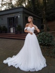 Off the Shoulders Wedding Dress Minimalist Wedding Simple Wedding Bohemian Boho Vintage Beach Wedding Dress Princess A Line... 