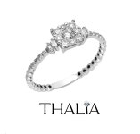 14k-gold Baguette , Round Diamond Wedding Ring,promise Ring,engagement Ring,stackable Ring,solid Gold Ring,for Her - Etsy