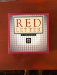 Original 1989 Red Letter board game excellent condition | Etsy