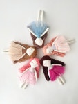 Handmade Fabric Mini Doll 9 Inch Cute Doll Unique Birthday - Etsy