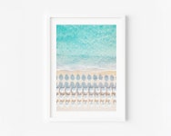Aerial Beach Photography Print, Coastal Summer View, Ocean Waves and Sandy Shoreline Art for Beach House Decor A1233 - Etsy
