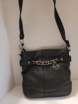 Coach Womens Black Leather Cross Body Handbag G1281 F19722 - Etsy