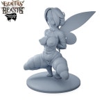 Entangled by Magic, Fairy Pin up Miniature for Tabletop Rpgs Secret Forge Fae Gon Wild Dungeons and Dragons - Etsy