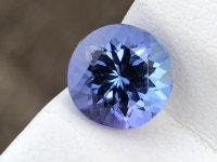 High Quality Natural Peacock Tanzanite Round .92 Carat Loupe - Etsy