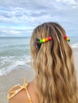 Rainbow Skittles Candy Hair Clip Barrettes - Etsy