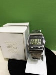 RARE Vintage Seiko A031-5000/ Quartz Stainless Steel LC Digital Alarm Watch 1970s / Original Vintage Box/ 780131 Japan - Etsy