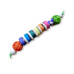 Busy Beak Foot Toy Finger Trap Birdie Bagels Wooden Rings - Etsy