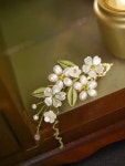 Green Pearls Chinese Hairpin, Hanfu Hair Clip, Minimalist Ancient Hair Stick, Wedding Bridal Hair Pins, Gift for Her - Etsy