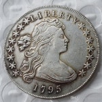 1795 TYPE II Silver Dollar Tribute Restrike Token lettered - Etsy