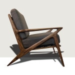 Z Chair. Mid-century Modern Interpretation, Poul Jensen Z-chair. Solid Wood, Minimalist Lounge Chair - Etsy
