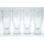 Vintage 1980s Carlo Moretti Italian Brunch 7 H Bullet Glasses Crystal Barware 6.5 Oz Set of 4 - Etsy